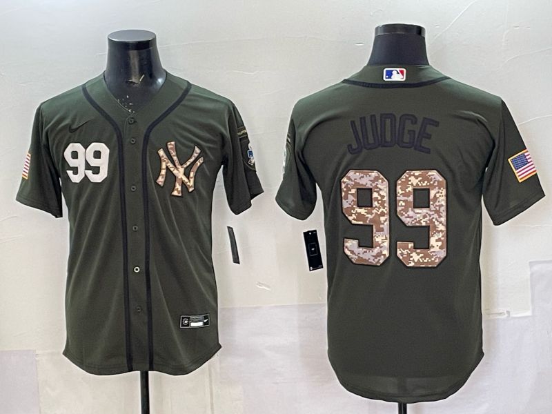 Men 2025 New York Yankees #99 Judge Green camo Nike MLB Jersey style 07->new york yankees->MLB Jersey